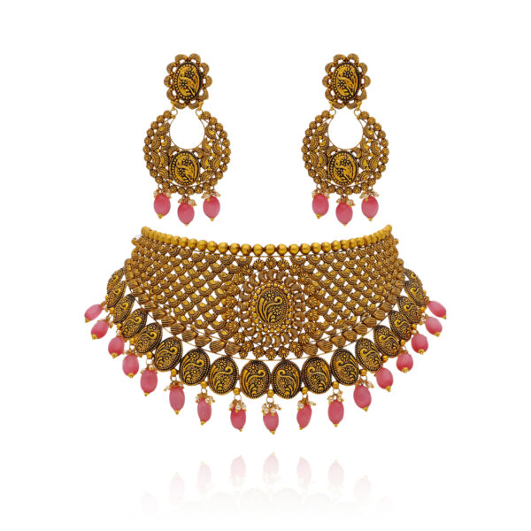 Ancient Grace Gold Choker Set