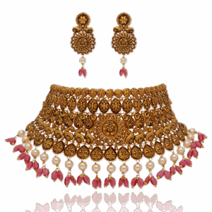 Ancestral Grandeur Gold Choker Set