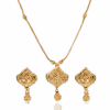 The Sunlit Glow Gold Chain Set for Women