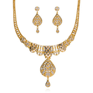 Allure in Gold Necklace Set