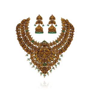 Temple Grace Gold Necklace Set