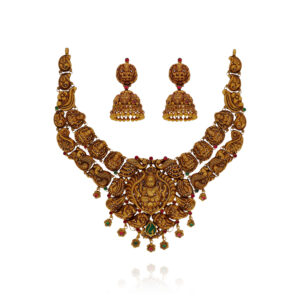 Eternal Ethnic Gold Necklace Set