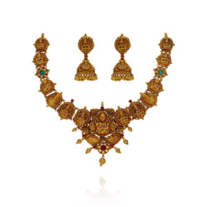 Timeless Temple Gold Necklace Set
