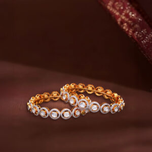 Polki Ruby Royale Bangles