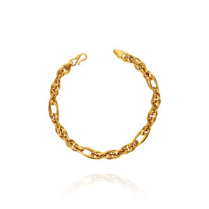 Frontier Links Gold Bracelet for Men