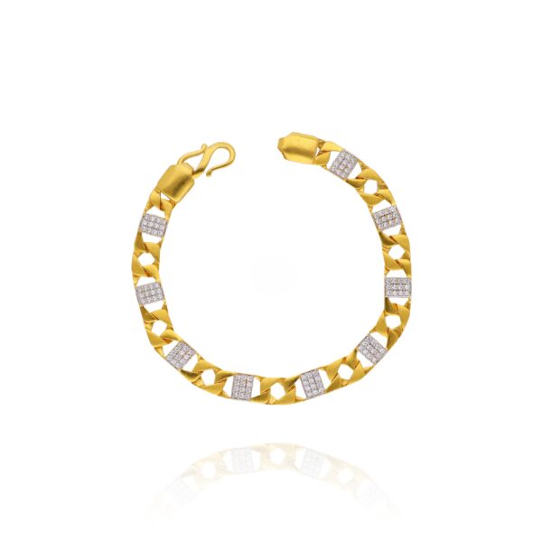 Aurum Elite Gold Bracelet for Men