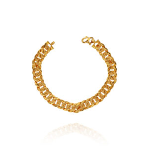 Gilded Strength Gold Bracelet for Men