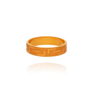Classic Forge Gold Ring for Men