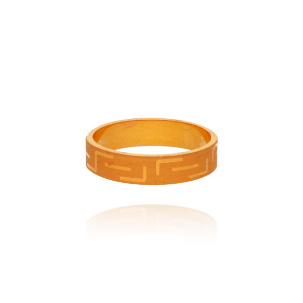 Classic Forge Gold Ring for Men