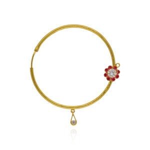Prism Glow Gold Bridal Nath