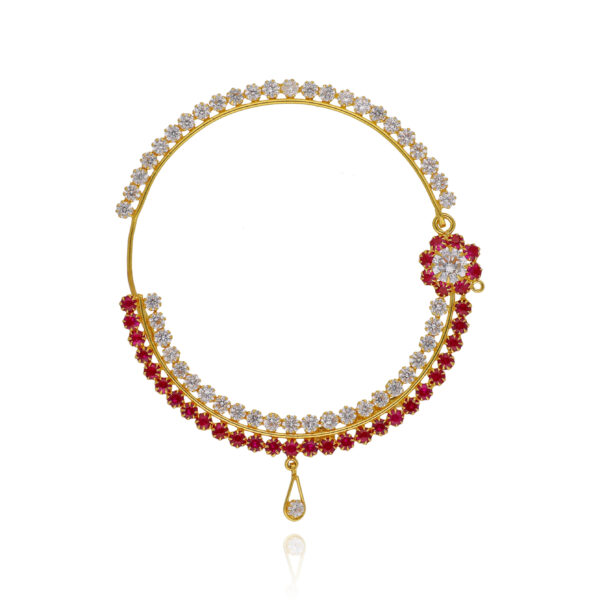 Charming Colors Gold Bridal Nath