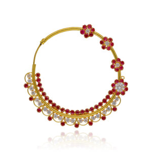 Glimmer & Grace Gold Bridal Nath