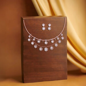 Glimmering Majesty Polki Necklace