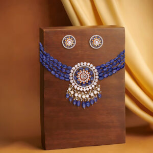 Polki Necklace Crafted for Royalty