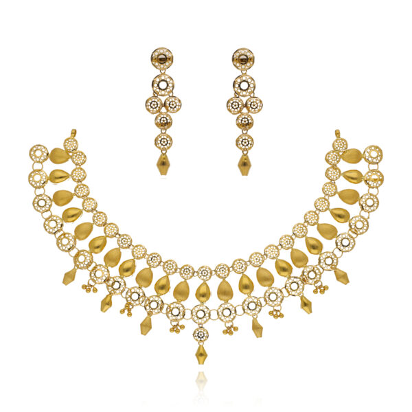 Legacy Lustre Gold Necklace Set