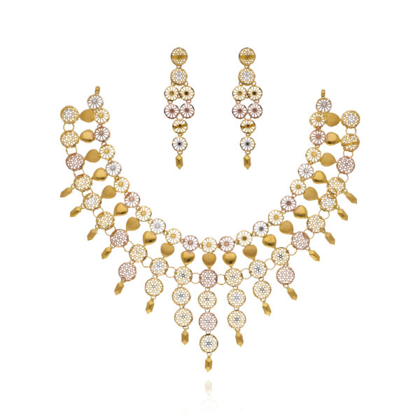 Sunbeam Serenity Gold Necklace Set
